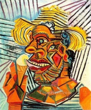 Abstracto famoso Painting - Homme au cornet de glace 2 1938 Cubismo